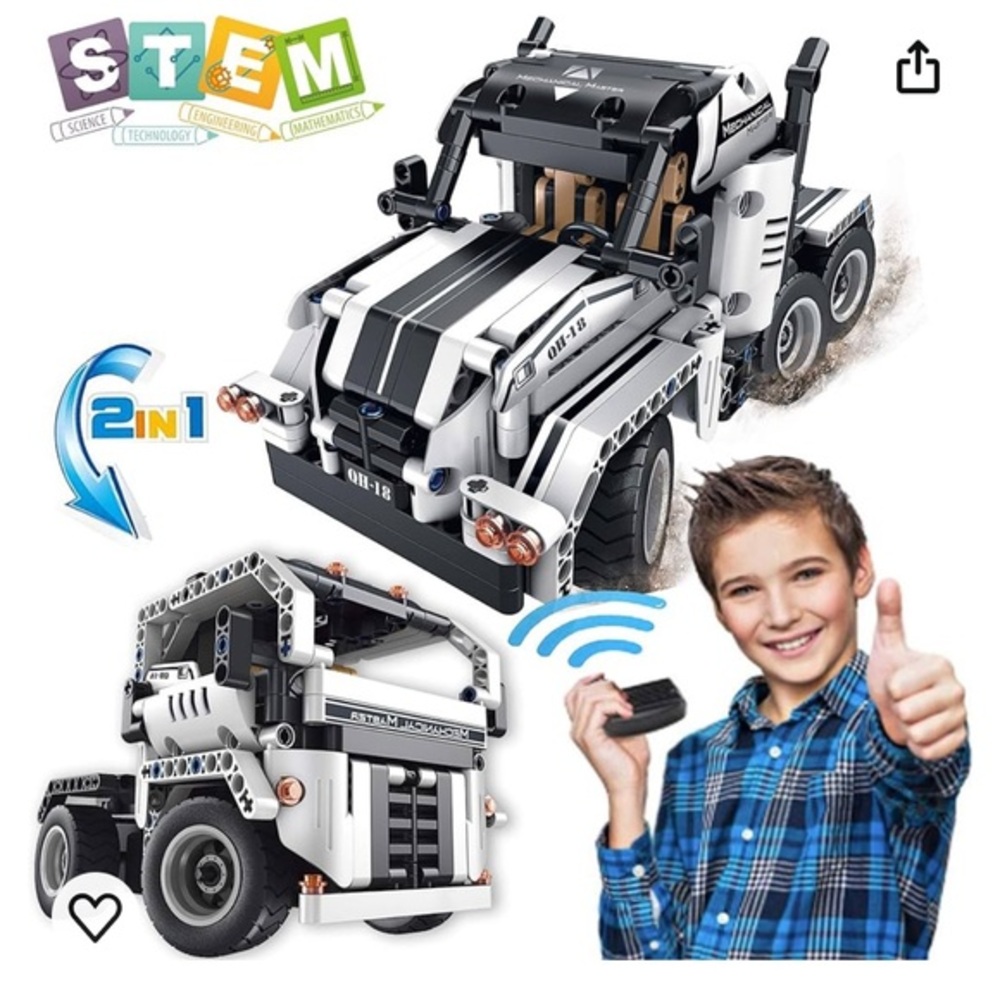 NEW STEM Toys Remote Control Truck for Kids 8-12